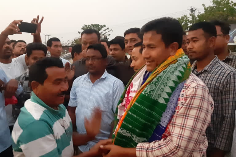 uppl-candidate-jayanta-basumatary-welcomed-at-chirang