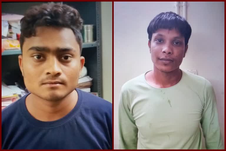 two burglars arrested for stealing jeans in Prasad Nagar