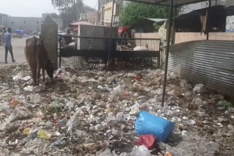 bad-condition-in-sohna-grain-market-gurugram