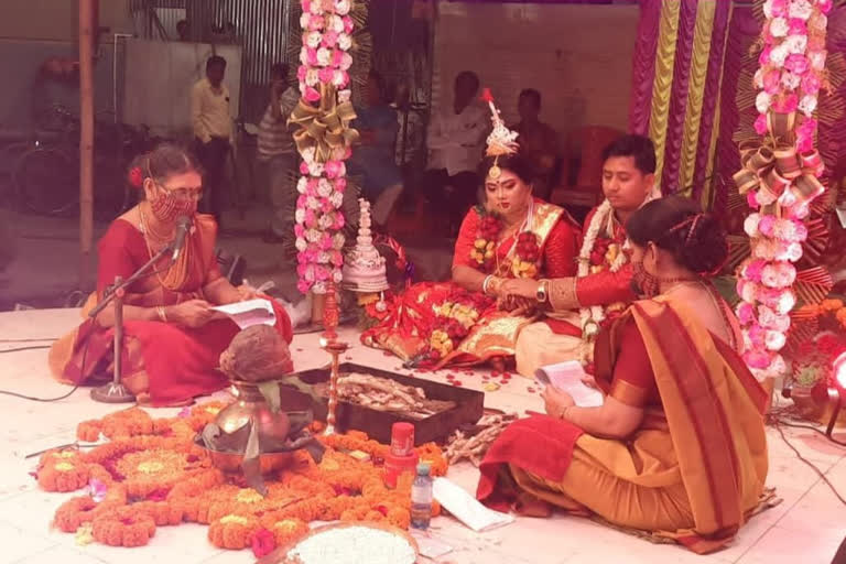 Tripura women priests in rare wedding rituals