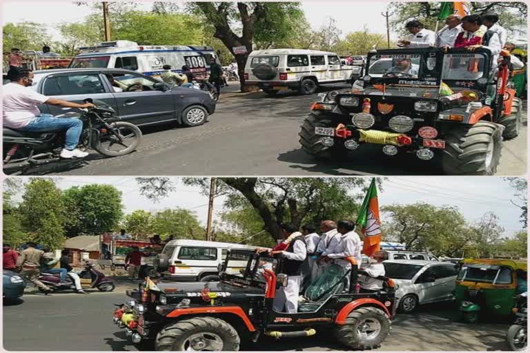 લો બોલો, ભાજપ પદાધિકારીને પોલીસ પણ ન રોકી શકી, એમ્બ્યૂલન્સ પણ લાચાર!