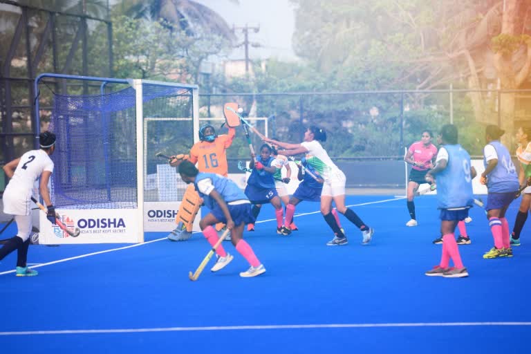 first edition of  Hockey India Junior and Sub Junior Women Academy National Championship 2021 commenced at Kalinga Stadium