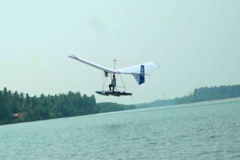 pushparaj  sea plane  ഷ്‌പരാജിന്‍റെ സ്വപ്നങ്ങള്‍  സീ പ്ലെയ്‌ൻ