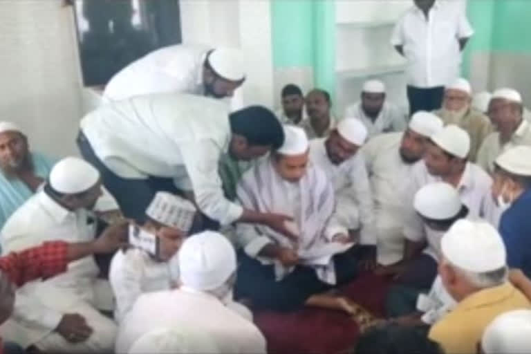 Opening of the Magdum Mosque in Myalavaram