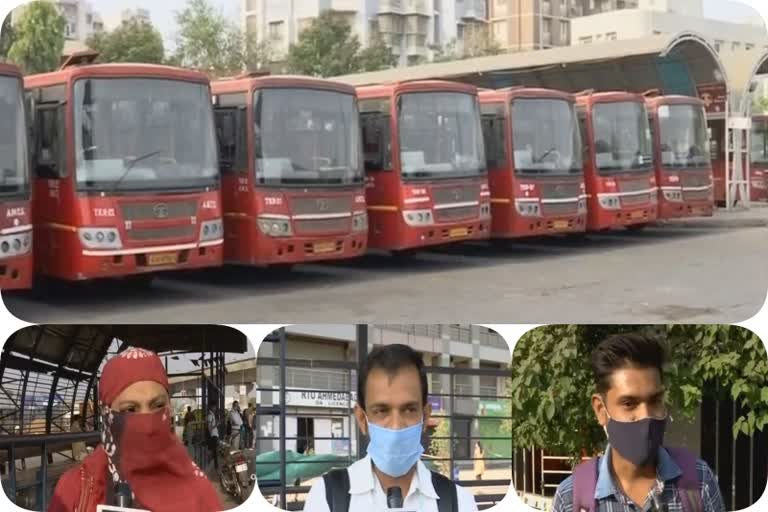 Bus services banned in Gujarat from today