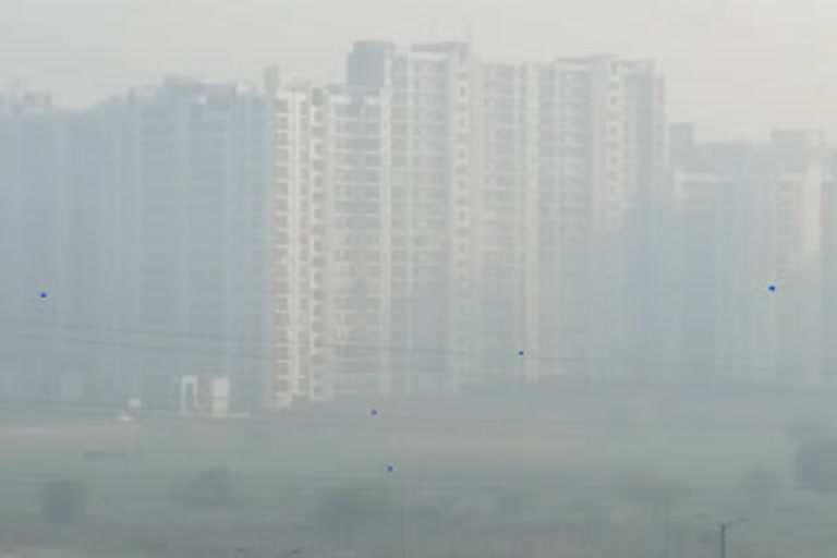 pollution level of ghaziabad is over of four hundred