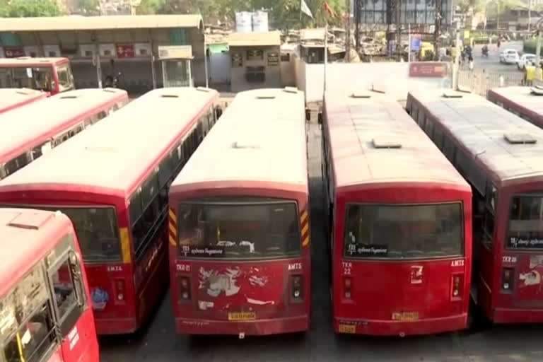 Bus services suspended in Ahmedabad due to spike in COVID cases