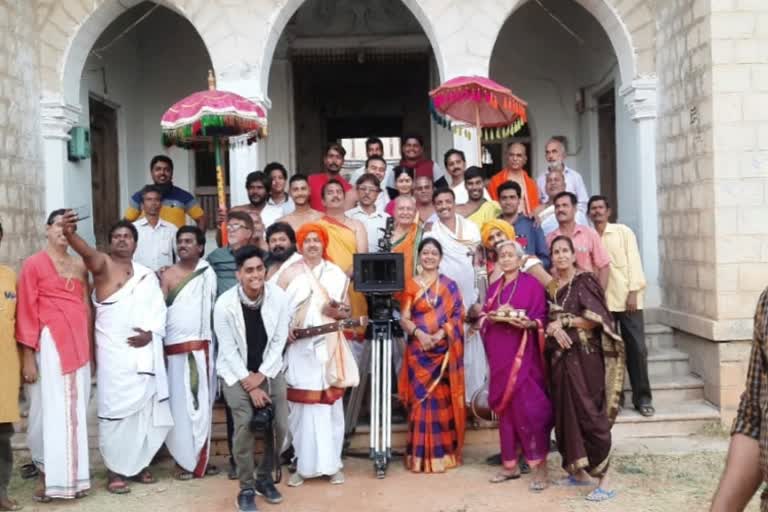 Biography movie of Jagannath Das shooting going on at kushtagi