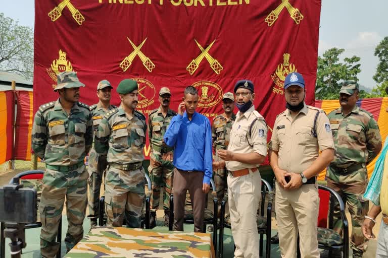 Sanjay with army