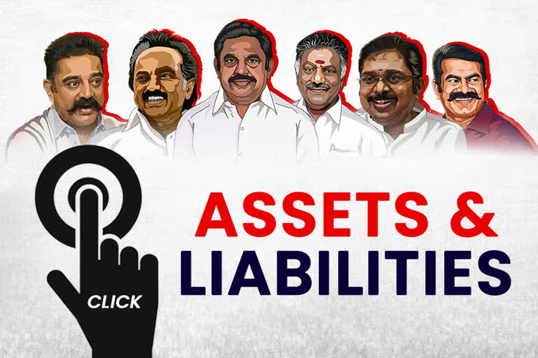 Assets And Liabilities Of Frontline Candidates For Tamil Nadu Election