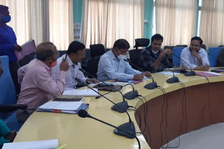 district supply task force meeting in  seraikela