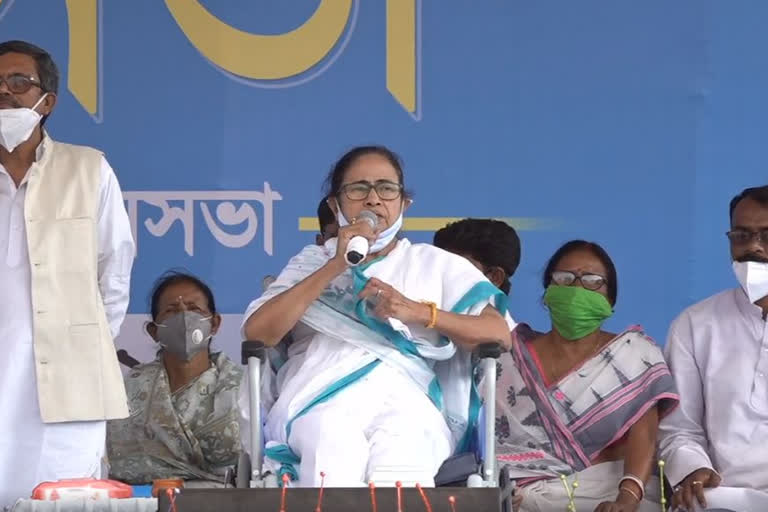 bengal assembly election 2021_bjp delegates go to election commission demanding notice against mamata banerjee