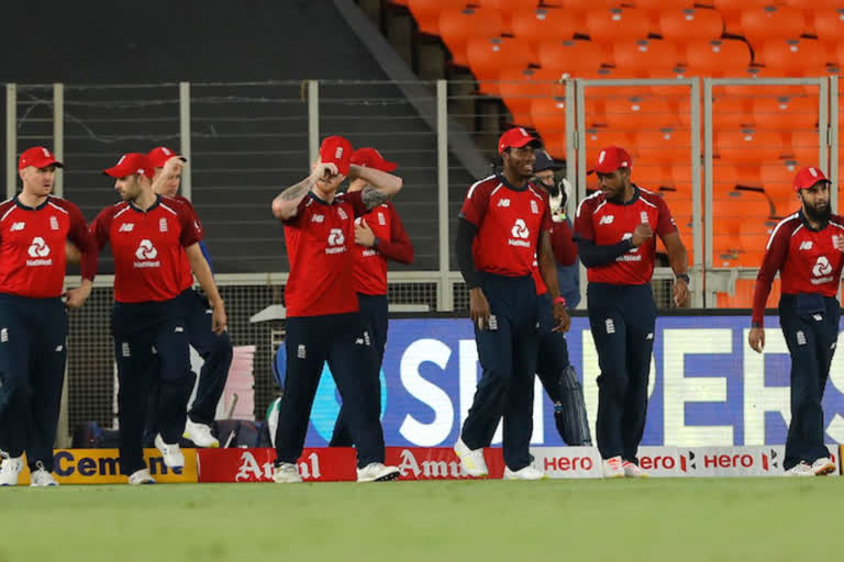 England cricket team fined