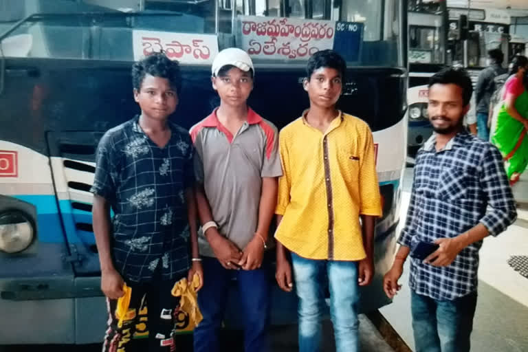 identify of missing students in koyyuru ashrama school in vizag district