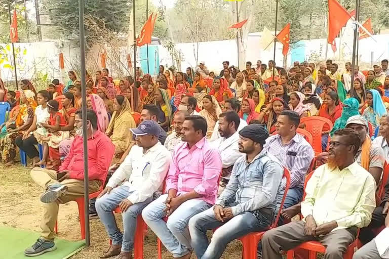 kisan mahapanchayat Organized in korba