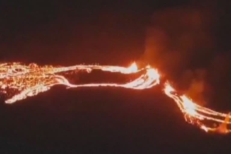 Long dormant volcano comes to life in southwestern Iceland