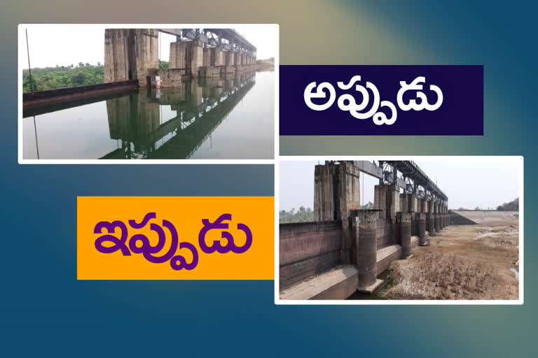 no water in raivada reservior at visakha