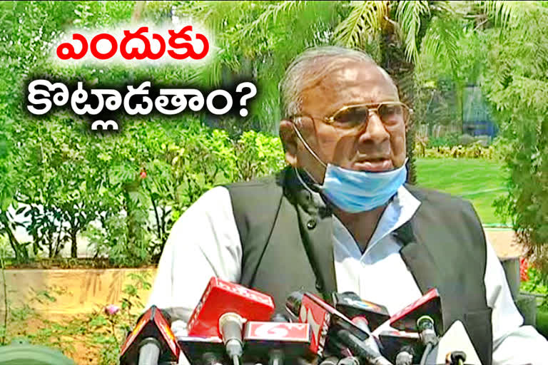 v.hanumantha rao  condemns Supreme Court statements over reservations