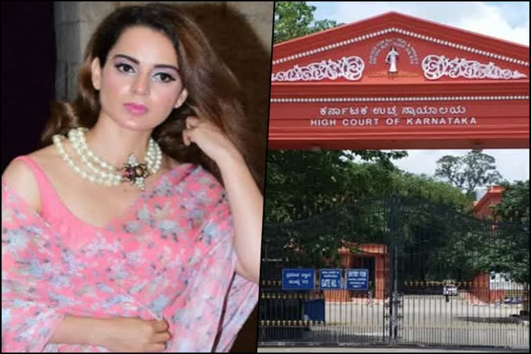 highcourt notice to police in Kangana ranavat case