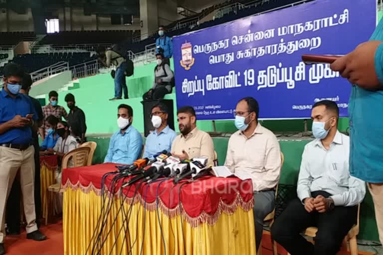 சென்னையில் 4.5 லட்சம் பேருக்கு கரோனா தடுப்பூசி போடப்பட்டுள்ளது’ -ஆணையர் தகவல்!