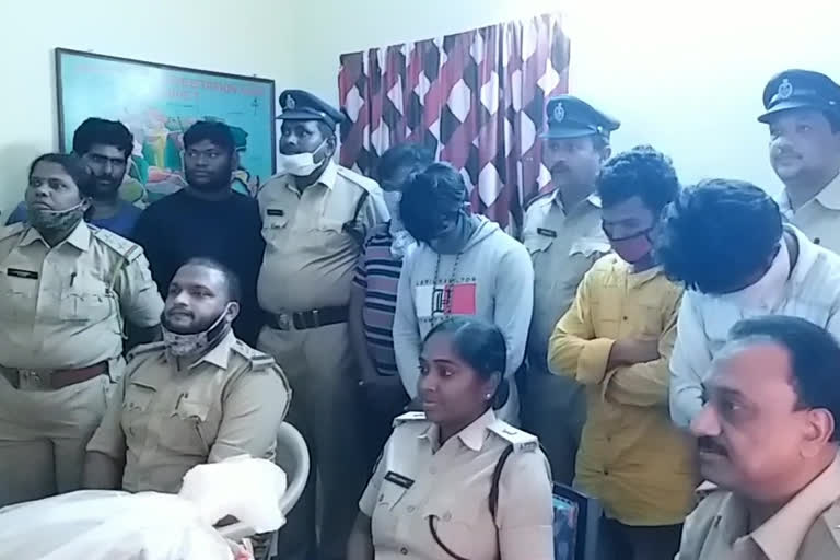 ganja seize in nayudupeta nellore district