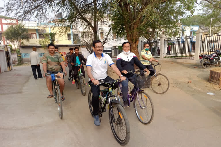 Saturday no car campaign in Ranchi