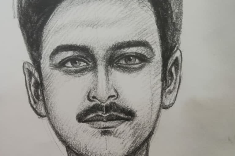 police issued a sketch of an accused