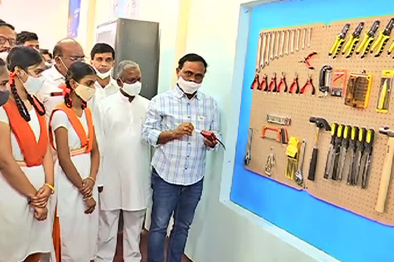 DEO launches Atal Tinkering Lab in Adilabad district