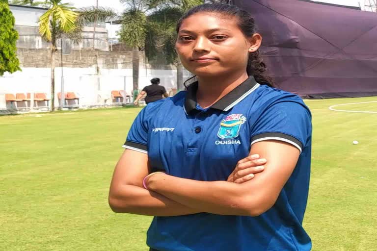 Odisha women team won by 6 wickets over Gujarat