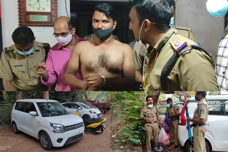 Thief arrested in Koyilandi who are using a stolen car  മോഷ്ടിച്ച കാറുമായി കറങ്ങി നടന്ന് മോഷണം  കുപ്രസിദ്ധ മോഷ്ടാവ് കൊയിലാണ്ടിയിൽ പിടിയിൽ  കോഴിക്കോട് കുന്ദമംഗലം