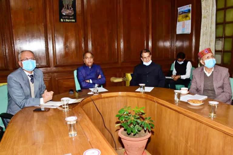 cm jairam thakur meeting