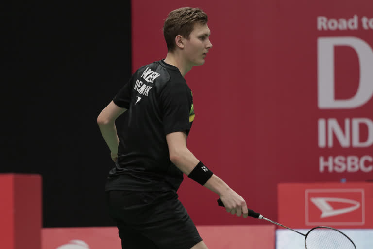 All England Open: Viktor Axelsen beats Anders Antonsen in semifinal