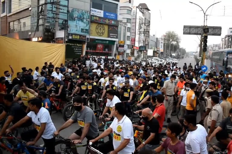 people cycled against drugs Sirsa