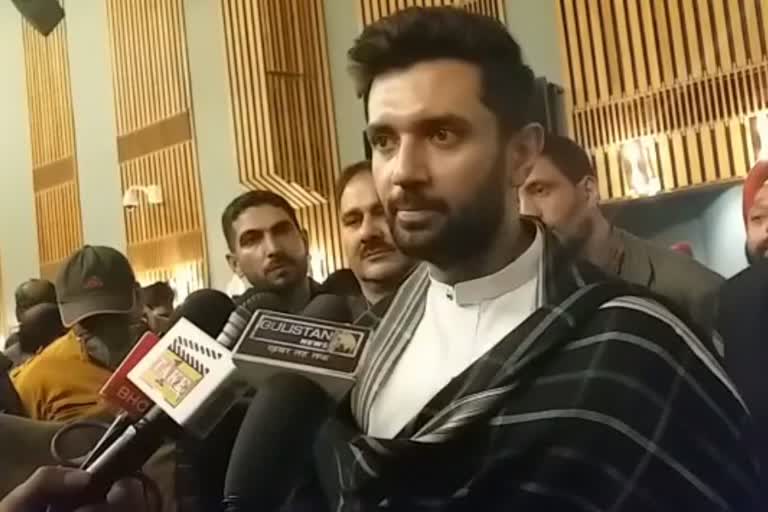 Lok Jan Shakti Party President and Member of Parliament Chirag Paswan