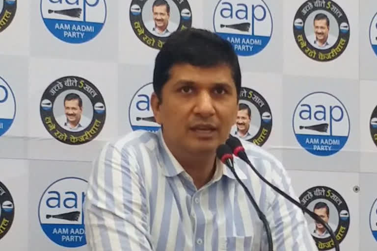 AAP की आदेश गुप्ता को डिबेट की चुनौती