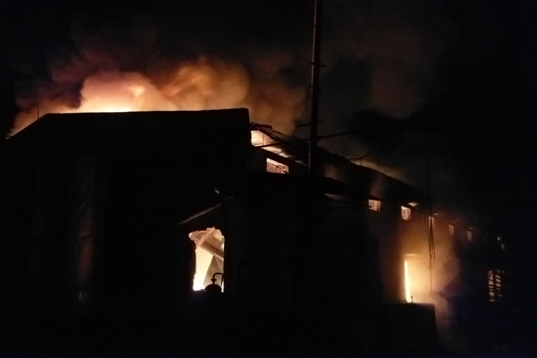 fire in soap factory