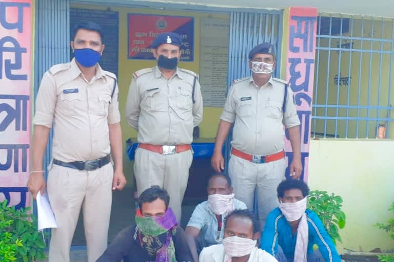 kawardha-police-arrested-four-accused-from-madhya-pradesh-who-smuggled-cattle