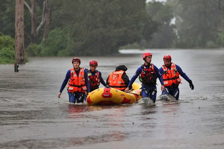 About 18,000 people evacuated in Australia after floods