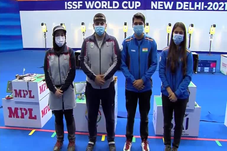 Saurabh Chaudhary, Manu Bhaker