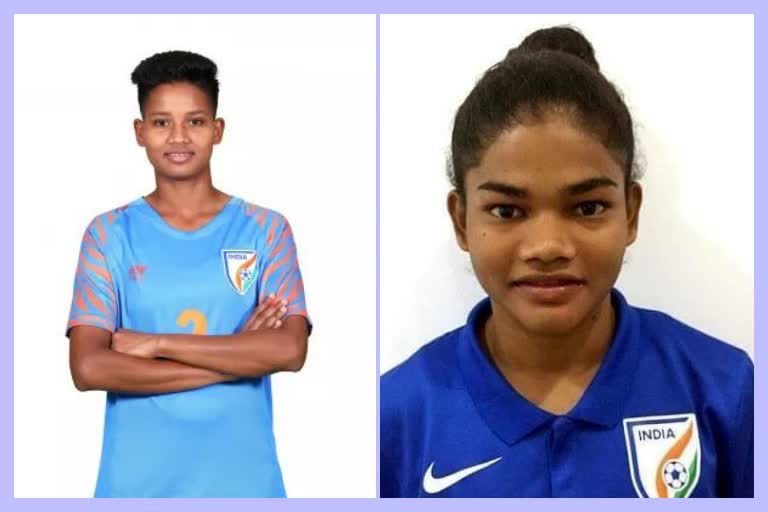 Jabamani Tudu & Pyari Xaxa from Odisha have been selected in the Sr. Indian Women's Football team