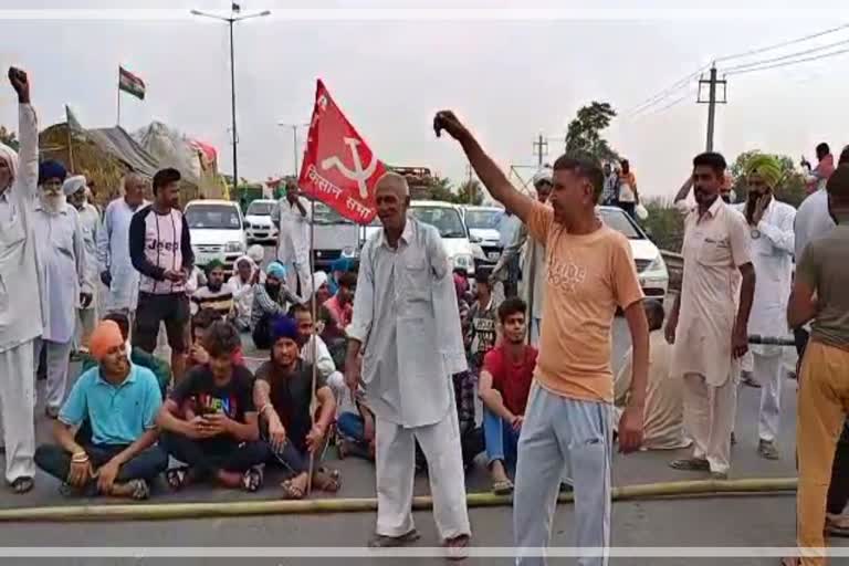 jhajjar farmers highway jam