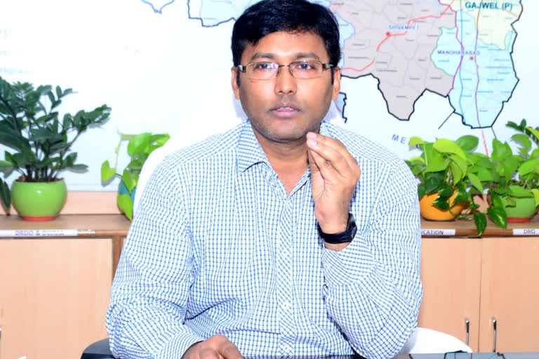 Medak District Collector Harish said there was a need to conserve rain water