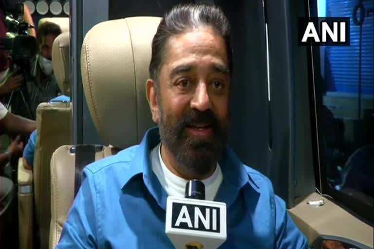 No outsider in politics says MNM chief Kamal Haasan  MNM chief Kamal Haasan  കോയമ്പത്തൂർ അതിഥി  കമൽഹാസൻ  മക്കൾ നീതി മയ്യം