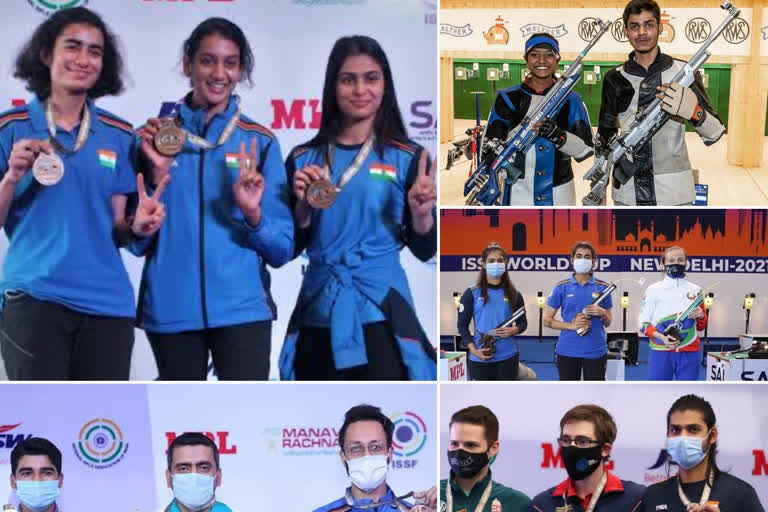 ISSF WC: India's youth brigade dominates, clinches gold in 10m air pistol and rifle mixed team events