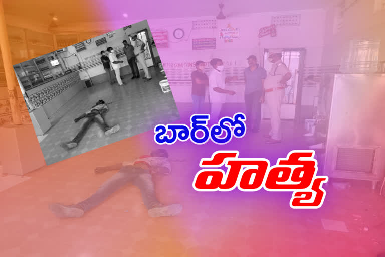 man dead on a attack in guntur