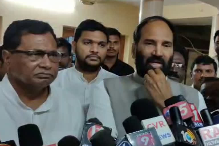 Telangana PCC president Uttam Kumar Reddy who met Janareddy