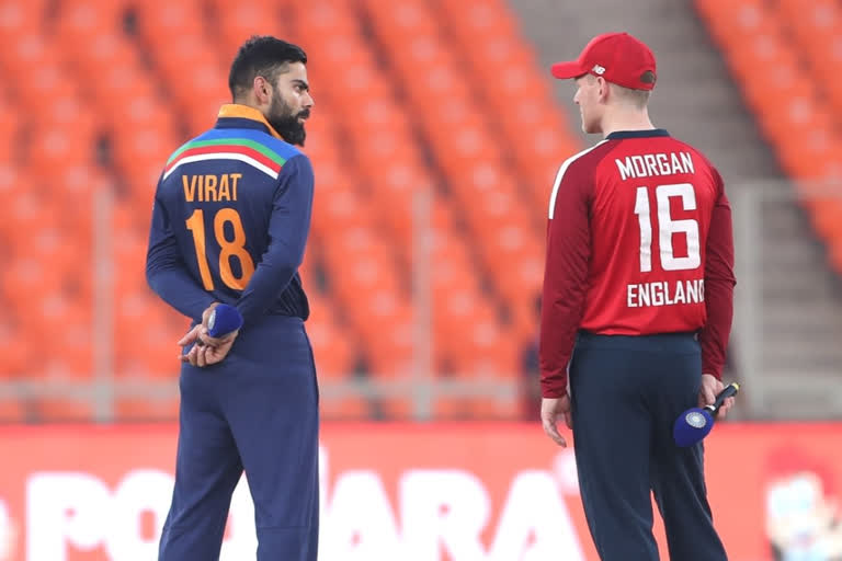 Virat kohli, Eoin Morgan