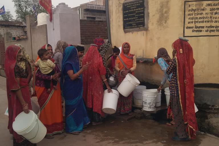 lack of drinking water in shrimadhopur