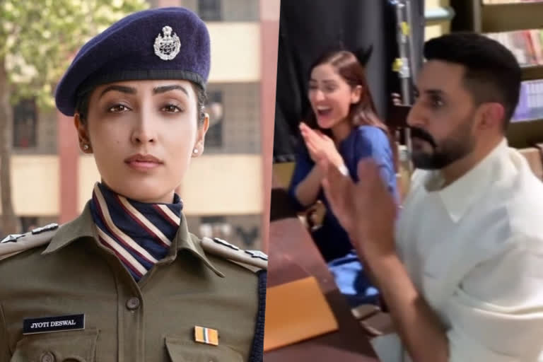 Yami Gautam ecstatic as she wraps Dasvi shoot, shares video with Abhishek Bachchan