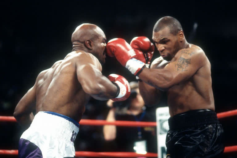 മൈക്ക് ടൈസൺ  ബോക്സിങ്  ഇവാണ്ടർ ഹോളിഫീൽഡ്  Mike Tyson  Evander Holyfield  boxing